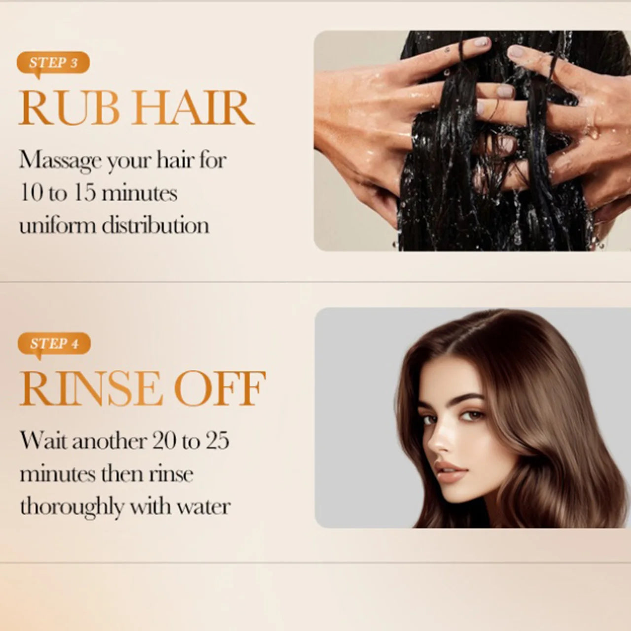 DR.DAVEY Boxed25ml×10PCS Black hair dye nourishes hair, cleanses and cares for it, and is a coloring hair care shampoo