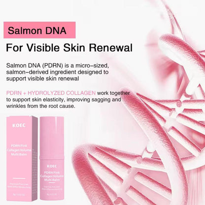 PDRN Pink Collagen Capsule Cream 5% Niachinamide VC Whitening Hydrolyzed Collagen Face Cream Moisturizing Firming Skin Care