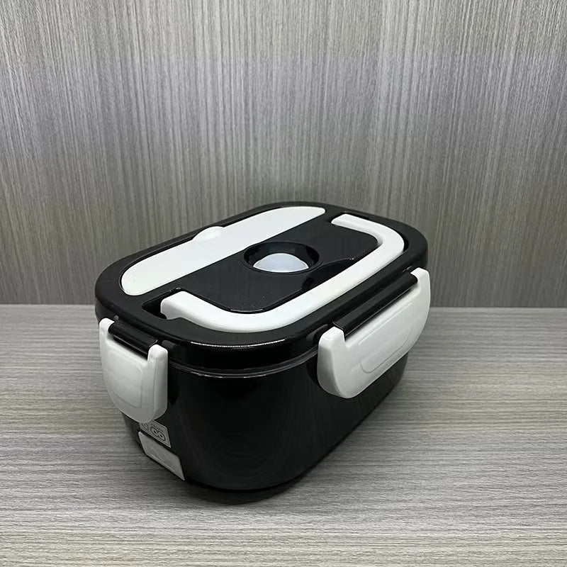 Portable 1.5L 60W Stainless Steel Electric Lunch Box with Bag for Outdoor Car Use 110V/220V Household Electric
