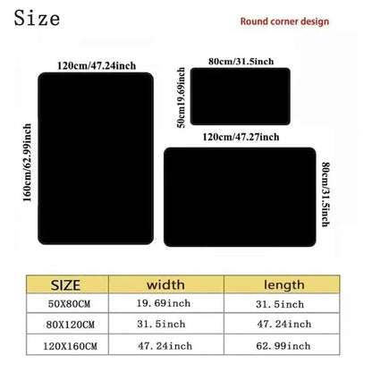 Ins Wind Geometric Rug Living Room Bedroom Non Slip Wear Resistant Nordic Minimalist Style Large Rug Home Decor