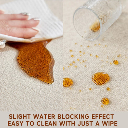 Round Living Room Rug Stain-Resistant Durable Wear-Resistant Floor Mat Luxurious Floral Rugs Large Size Home Decoration Carpet