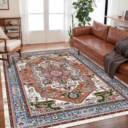 Bohemian Living Room Area Rugs Anti Slip Carpet for Living Room ,Floor Bedroom Big Size Rugs, Sofa Mats, Study,Home Decoration