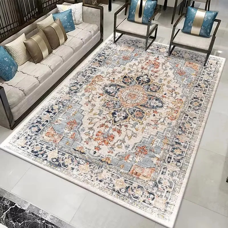 Bohemian Living Room Area Rugs Anti Slip Carpet for Living Room ,Floor Bedroom Big Size Rugs, Sofa Mats, Study,Home Decoration