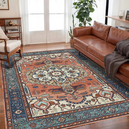 Bohemian Living Room Area Rugs Anti Slip Carpet for Living Room ,Floor Bedroom Big Size Rugs, Sofa Mats, Study,Home Decoration
