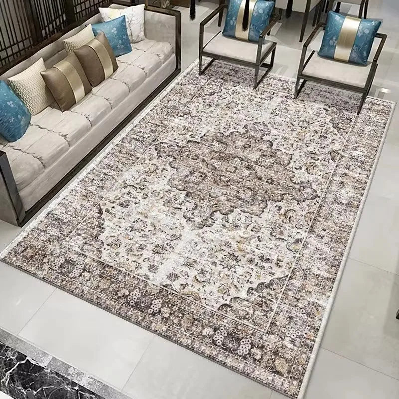 Bohemian Living Room Area Rugs Anti Slip Carpet for Living Room ,Floor Bedroom Big Size Rugs, Sofa Mats, Study,Home Decoration