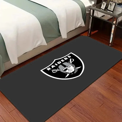 R-Raiders Rugby Decor Carpet for Living Room Bedroom Leisure Area Anti-slip Floor Mats Bedside Soft Rugs Doormat Welcome Rug
