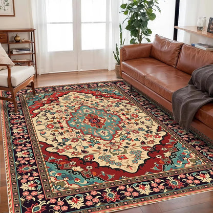 Bohemian Living Room Area Rugs Anti Slip Carpet for Living Room ,Floor Bedroom Big Size Rugs, Sofa Mats, Study,Home Decoration