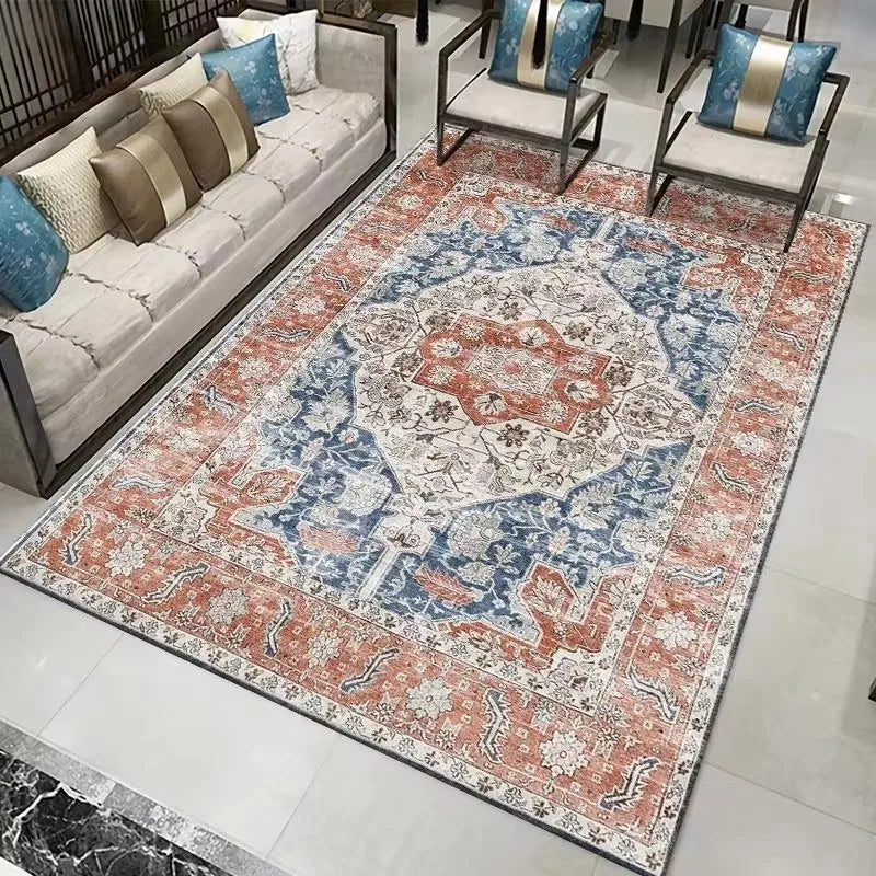 Bohemian Living Room Area Rugs Anti Slip Carpet for Living Room ,Floor Bedroom Big Size Rugs, Sofa Mats, Study,Home Decoration