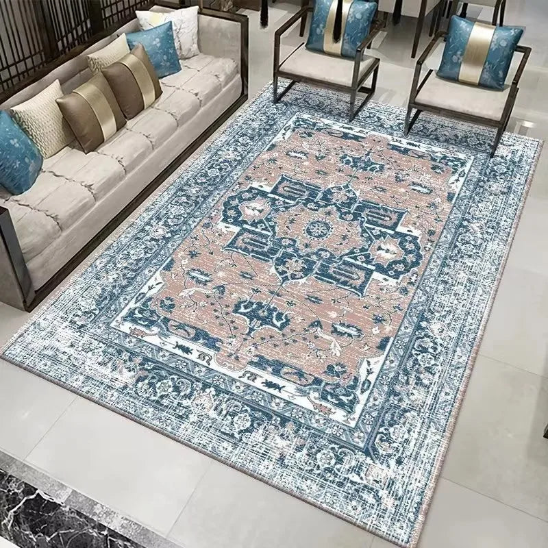 Bohemian Living Room Area Rugs Anti Slip Carpet for Living Room ,Floor Bedroom Big Size Rugs, Sofa Mats, Study,Home Decoration