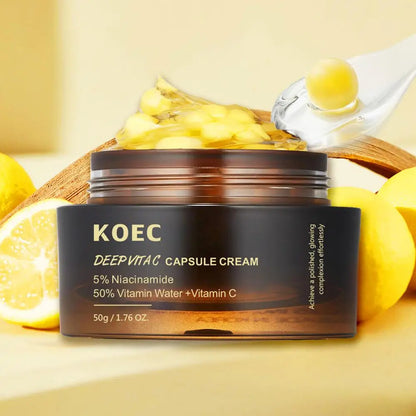 PDRN Pink Collagen Capsule Cream 5% Niachinamide VC Whitening Hydrolyzed Collagen Face Cream Moisturizing Firming Skin Care